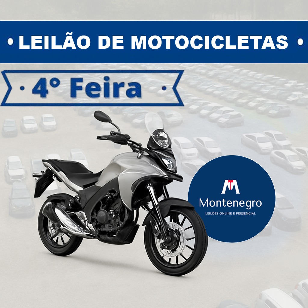 Leilão de Motos / Quarta - Feira 21/05/2025